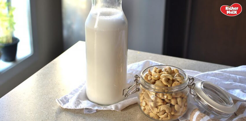 sữa hạt điều dễ làm bổ dưỡng
